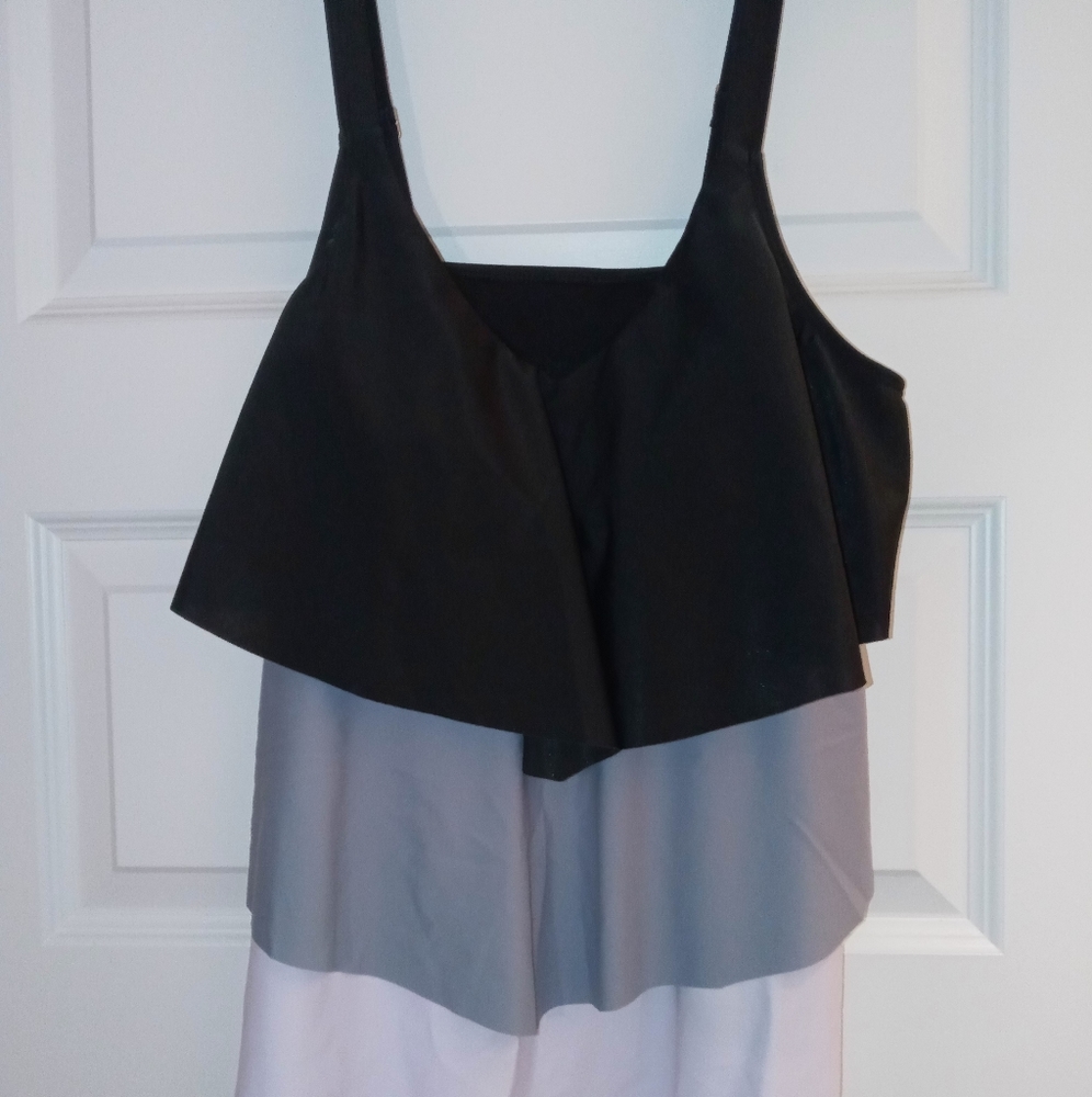 Women's tankini swim top.